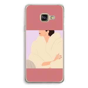 CaseCompany Cosy: Samsung Galaxy A3 (2016) Transparant Hoesje
