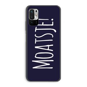 CaseCompany Moatsje!: Xiaomi Redmi Note 10 5G Transparant Hoesje
