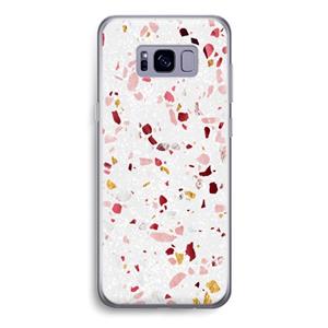 CaseCompany Terrazzo N°9: Samsung Galaxy S8 Transparant Hoesje