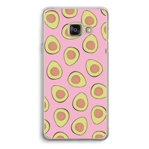 CaseCompany Dancing avocados: Samsung Galaxy A3 (2016) Transparant Hoesje