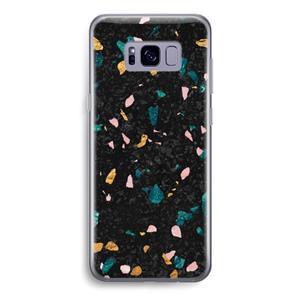 CaseCompany Terrazzo N°10: Samsung Galaxy S8 Transparant Hoesje
