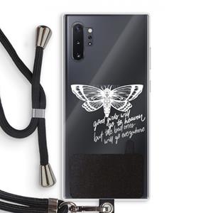 CaseCompany Good or bad: Samsung Galaxy Note 10 Plus Transparant Hoesje met koord