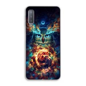 CaseCompany Aurowla: Samsung Galaxy A7 (2018) Transparant Hoesje