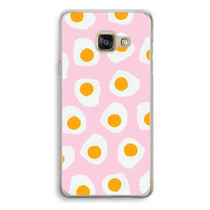 CaseCompany Dancing eggs: Samsung Galaxy A3 (2016) Transparant Hoesje