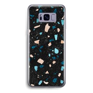 CaseCompany Terrazzo N°11: Samsung Galaxy S8 Transparant Hoesje