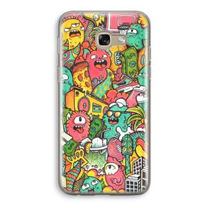 CaseCompany Vexx City: Samsung Galaxy A5 (2017) Transparant Hoesje