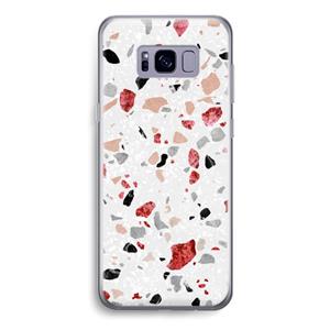 CaseCompany Terrazzo N°12: Samsung Galaxy S8 Transparant Hoesje