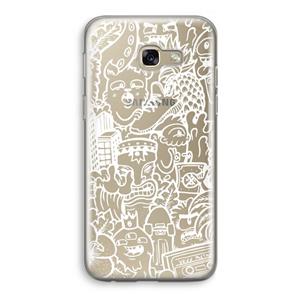 CaseCompany Vexx Mixtape #2: Samsung Galaxy A5 (2017) Transparant Hoesje