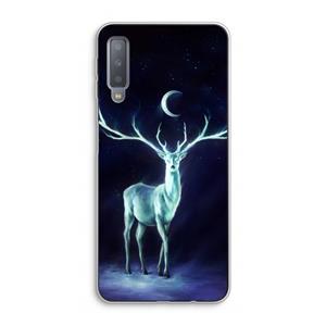 CaseCompany Nightbringer: Samsung Galaxy A7 (2018) Transparant Hoesje