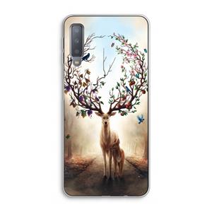CaseCompany Seasons Change: Samsung Galaxy A7 (2018) Transparant Hoesje