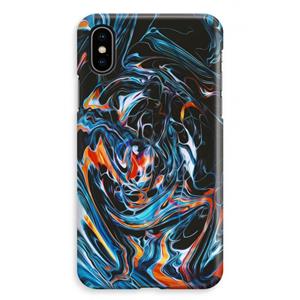 CaseCompany Black Unicorn: iPhone XS Max Volledig Geprint Hoesje