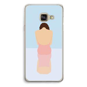 CaseCompany Mirror: Samsung Galaxy A3 (2016) Transparant Hoesje