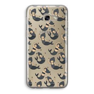 CaseCompany Zeemeermin: Samsung Galaxy A5 (2017) Transparant Hoesje