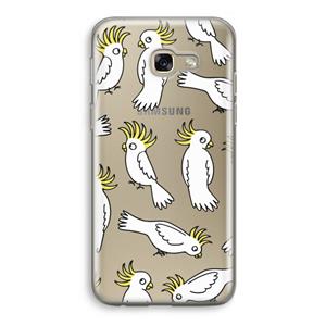 CaseCompany Papegaai: Samsung Galaxy A5 (2017) Transparant Hoesje