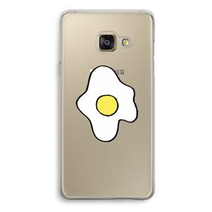 CaseCompany Spiegelei: Samsung Galaxy A3 (2016) Transparant Hoesje