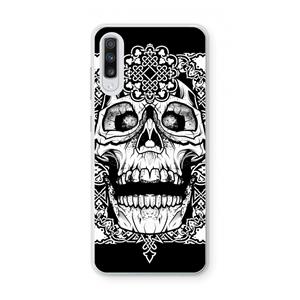 CaseCompany Seek & Destroy: Samsung Galaxy A70 Transparant Hoesje