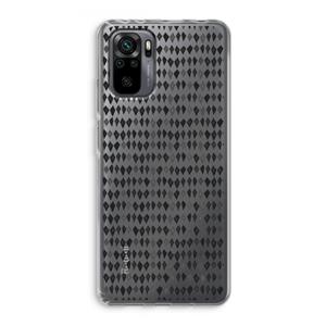 CaseCompany Crazy shapes: Xiaomi Redmi Note 10 Pro Transparant Hoesje