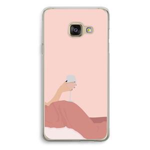 CaseCompany Wine: Samsung Galaxy A3 (2016) Transparant Hoesje