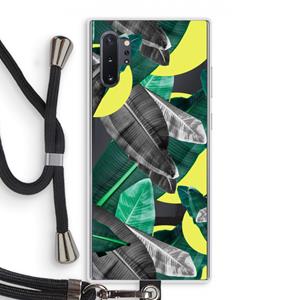 CaseCompany Fantasie jungle: Samsung Galaxy Note 10 Plus Transparant Hoesje met koord