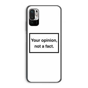 CaseCompany Your opinion: Xiaomi Redmi Note 10 5G Transparant Hoesje