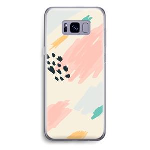 CaseCompany Sunday Chillings: Samsung Galaxy S8 Transparant Hoesje