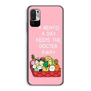 CaseCompany Bento a day: Xiaomi Redmi Note 10 5G Transparant Hoesje