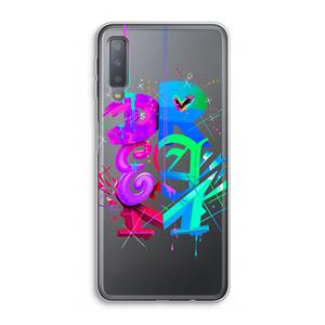 CaseCompany Dream: Samsung Galaxy A7 (2018) Transparant Hoesje