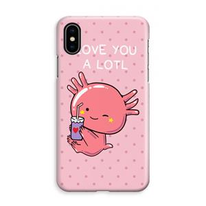 CaseCompany Love You A Lotl: iPhone XS Max Volledig Geprint Hoesje