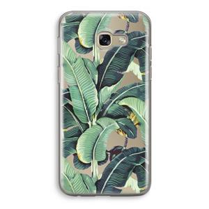 CaseCompany Bananenbladeren: Samsung Galaxy A5 (2017) Transparant Hoesje