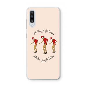CaseCompany Jingle Ladies: Samsung Galaxy A70 Transparant Hoesje