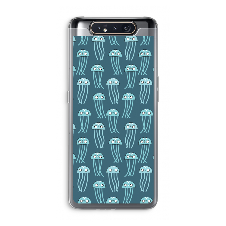 CaseCompany Kwallie: Samsung Galaxy A80 Transparant Hoesje