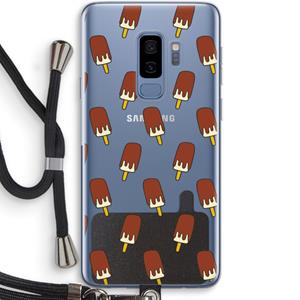 CaseCompany Yummy: Samsung Galaxy S9 Plus Transparant Hoesje met koord