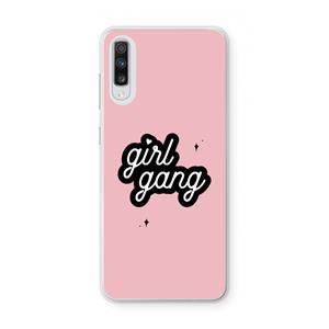 CaseCompany Girl Gang: Samsung Galaxy A70 Transparant Hoesje