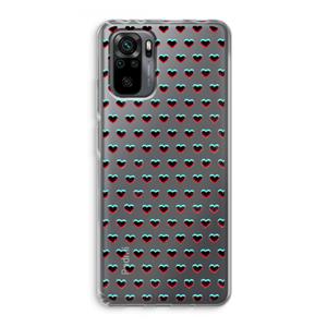 CaseCompany Hartjes: Xiaomi Redmi Note 10 Pro Transparant Hoesje