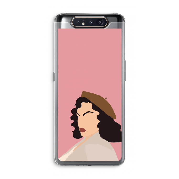 CaseCompany Confidence: Samsung Galaxy A80 Transparant Hoesje