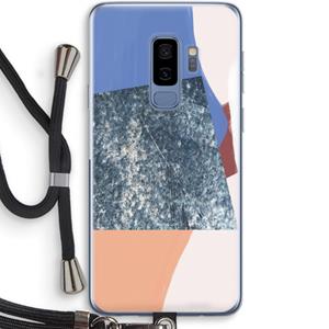 CaseCompany Billy: Samsung Galaxy S9 Plus Transparant Hoesje met koord
