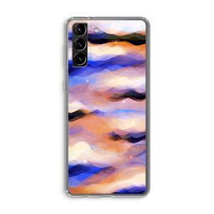 CaseCompany Donkere Wolken: Samsung Galaxy S21 Plus Transparant Hoesje