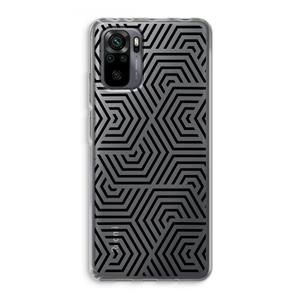 CaseCompany Magic pattern: Xiaomi Redmi Note 10 Pro Transparant Hoesje