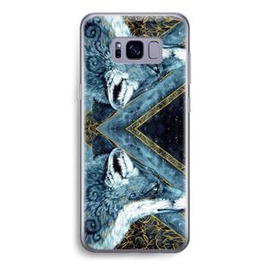 CaseCompany Golden Fox: Samsung Galaxy S8 Transparant Hoesje