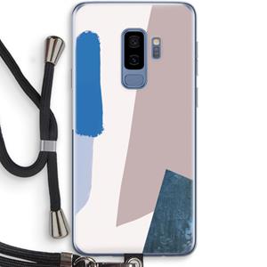 CaseCompany Lapis: Samsung Galaxy S9 Plus Transparant Hoesje met koord
