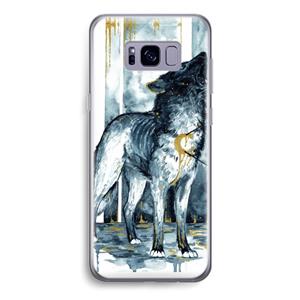 CaseCompany Bleeding Soul: Samsung Galaxy S8 Transparant Hoesje