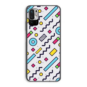 CaseCompany 8-bit N°8: Xiaomi Redmi Note 10 5G Transparant Hoesje