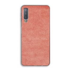 CaseCompany Marrakech Walls: Samsung Galaxy A7 (2018) Transparant Hoesje