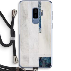 CaseCompany Meet you there: Samsung Galaxy S9 Plus Transparant Hoesje met koord
