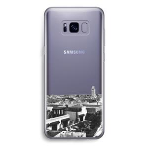 CaseCompany Marrakech Skyline : Samsung Galaxy S8 Transparant Hoesje
