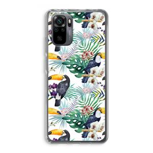 CaseCompany Tukans: Xiaomi Redmi Note 10 Pro Transparant Hoesje