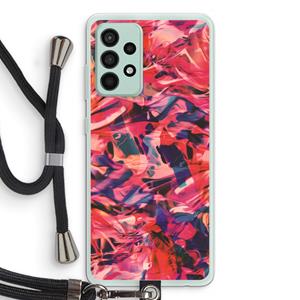 CaseCompany California: Samsung Galaxy A52s 5G Transparant Hoesje met koord