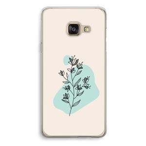 CaseCompany Violets are blue: Samsung Galaxy A3 (2016) Transparant Hoesje