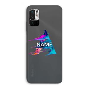 CaseCompany Abstract Spectrum: Xiaomi Redmi Note 10 5G Transparant Hoesje
