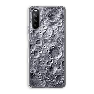 CaseCompany Maanlandschap: Sony Xperia 10 III Transparant Hoesje